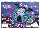 kleurboek Vampirina junior 33 cm papier blauw 3-delig