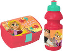lunchset broodtrommel en beker Rapunzel rood