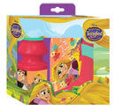 lunchset broodtrommel en beker Rapunzel rood