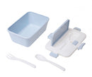 lunchset Must unisex 20 x 14 cm blauw 950 ml 3-delig