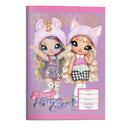 schrift Nanana meisjes 17 x 24 cm 40 pagina's paars