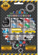 stickers junior 21 m papier zwart 300 stuks