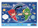 tekenblok PJ Masks 33 x 23 cm blauw 3-delig