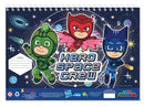 tekenblok PJ Masks 33 x 23 cm donkerblauw 3-delig