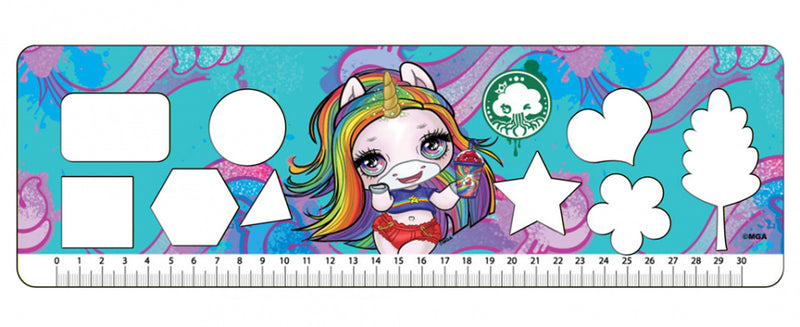tekenblok Poopsie 33 x 23 cm 40 vellen 3-delig paars