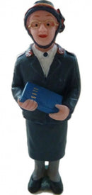 majoor Leger des Heils 6 cm blauw