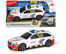 auto Belgische Politie jongens 30 cm 1:16 wit
