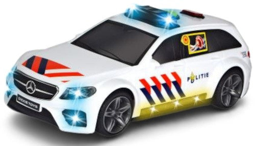 auto Nederlandse Politie jongens 30 cm 1:16 wit