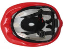 fietshelm Casco junior 52-56 cm rood/zwart/wit