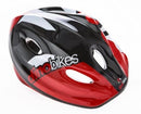 fietshelm Casco junior 52-56 cm rood/zwart/wit