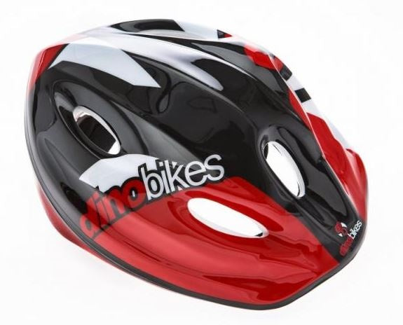 fietshelm Casco junior 52-56 cm rood/zwart/wit