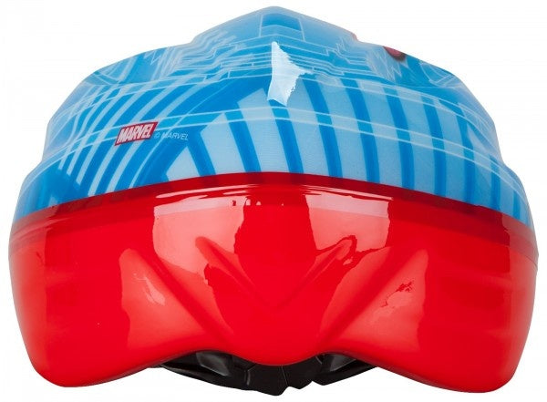 Kinderhelm Spider-Man 52-56 cm lichtblauw