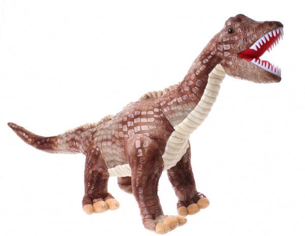 dinosaurus T-Rex jongens 68 cm pluche bruin