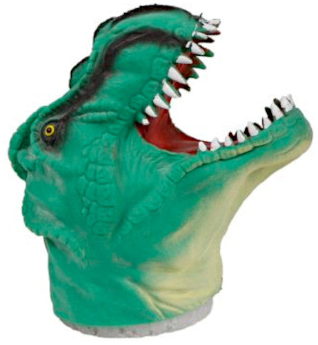 handpop dinosaurus junior 14 x 10 cm groen