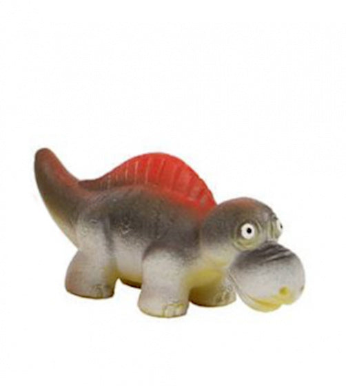 groeiende dinosaurus Yamatops junior 14cm grijs/rood