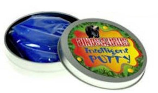 intelligent putty dinosaurus junior 8,5 cm blauw