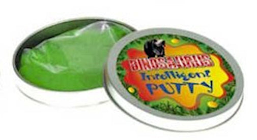 intelligent putty dinosaurus junior 8,5 cm groen