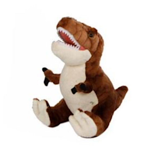 dinosaurus in ei junior 22 cm pluche bruin