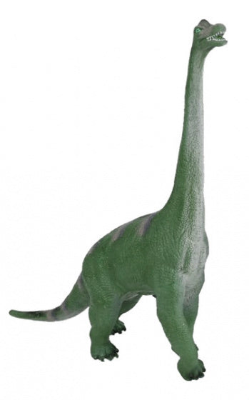 speelfiguur brachiosaurus junior 58 cm groen