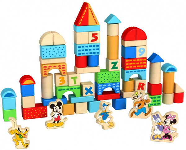 Mickey Blokken Set, 100dlg.