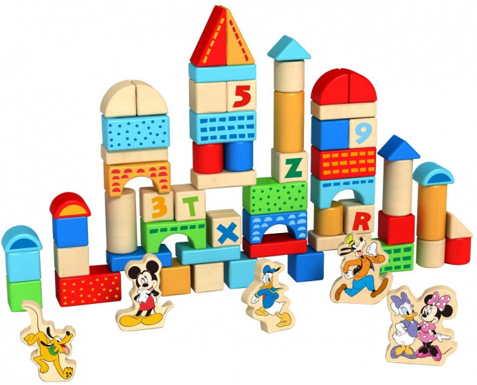 Mickey Blokken Set, 100dlg.