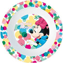 bord Minnie Mouse meisjes 16 x 4 cm wit