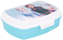 broodtrommel Frozen II junior 17 x 14 cm lichtblauw/wit