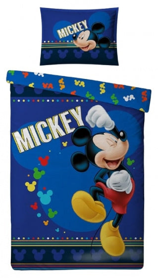 dekbedovertrek Mickey Mouse 140 x 200 cm microfiber