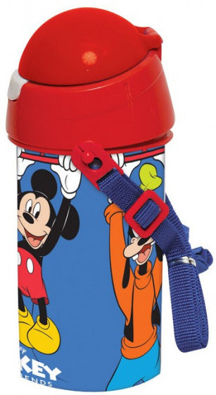 drinkbeker met koord Mickey Mouse junior 500 ml blauw