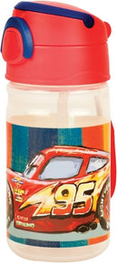 drinkfles Cars junior 350 ml rood/oranje