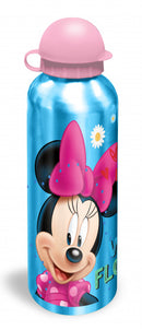 drinkfles Minnie Mouse 500 ml aluminium blauw