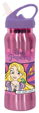 drinkbeker Princess meisjes 580 ml RVS roze/paars