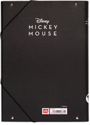 elasto-/foldermap Mickey Mouse A4 34 x 24 cm wit/zwart