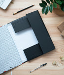 elasto-/foldermap Minnie MouseA4 34 x 24 cm wit/zwart