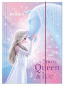 elastomap Frozen II meisjes 31,5 x 23,5 cm roze