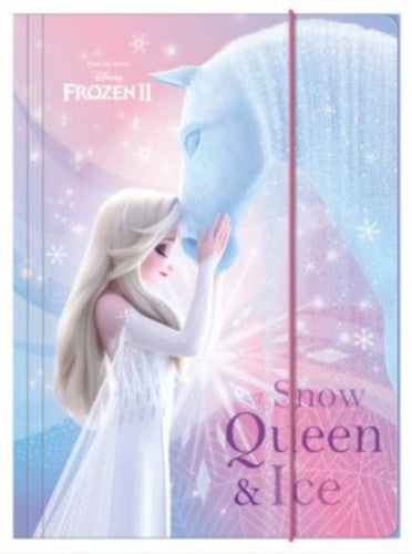 elastomap Frozen II meisjes 31,5 x 23,5 cm roze