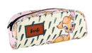 etui Bambi 21 x 7,5 cm polyester roze/crème