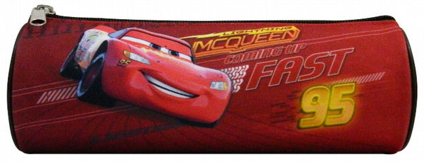 etui Cars junior 22 x 7 cm polyester/nylon rood/geel