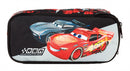 etui Cars junior 23,5 x 10,5 cm polyester zwart/rood