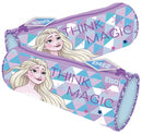 etui Frozen II junior 21 x 7 cm polyester paars/blauw