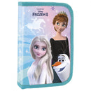 etui Frozen meisjes 20 x 13 cm blauw 25-delig