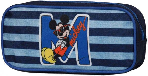 etui Mickey Mouse 23 x 5 x 10 cm polyester blauw
