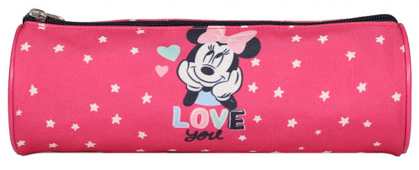 etui Minnie Mouse 22 x 7 cm polyester roze