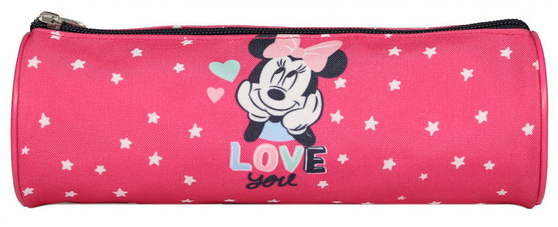 etui Minnie Mouse 22 x 7 cm polyester roze