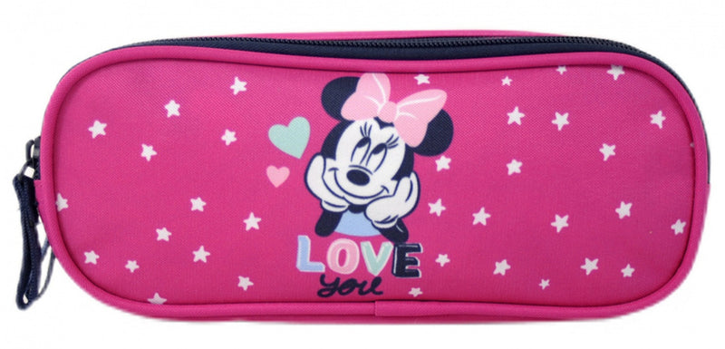 etui Minnie Mouse 23 x 7 x 10 cm polyester roze