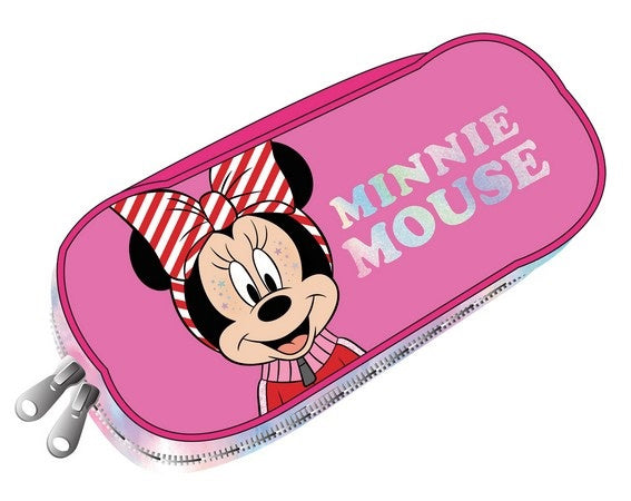etui Minnie Mouse junior 10,5 x 23,5 x 6 cm polyester roze