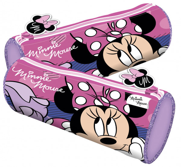 etui Minnie Mouse junior 21 x 7 cm polyester roze