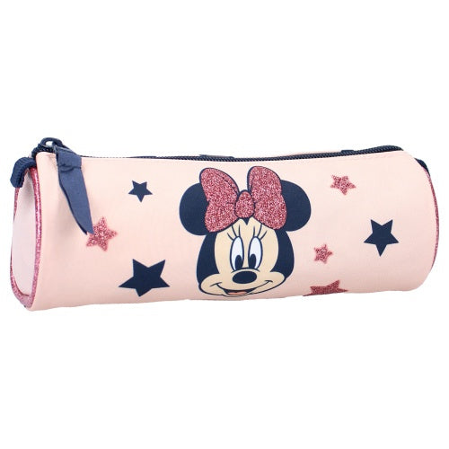etui Minnie Mouse junior polyester roze 17 cm