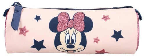 etui Minnie Mouse junior polyester roze 17 cm