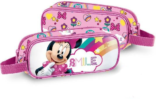 etui Minnie Mouse meisjes 23 x 10 cm polyester roze
